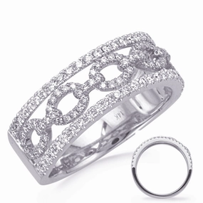 0.51 ctw. WHITE GOLD DIAMOND RING D4814WG