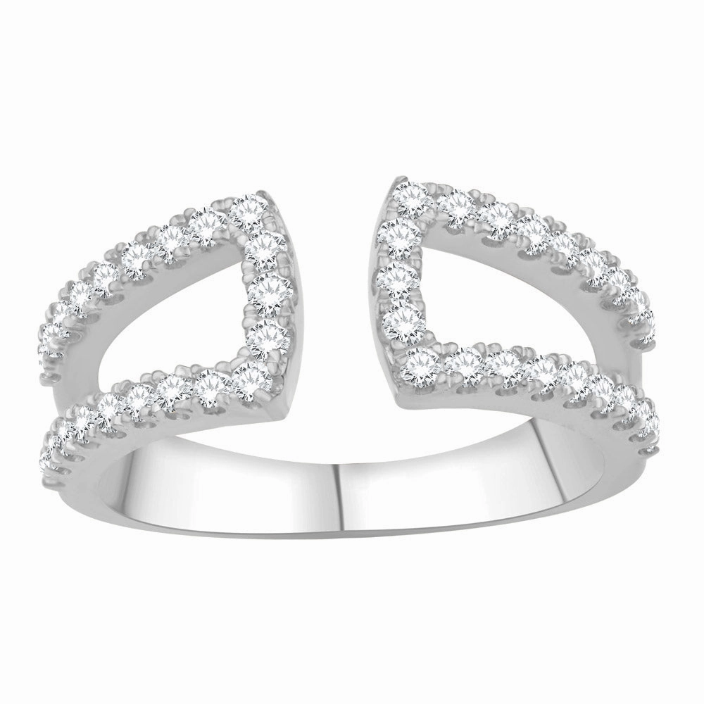 0.51 ctw. WHITE GOLD DIAMOND RING D4965WG
