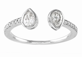 0.52 ctw. WHITE GOLD DIAMOND RING D4938WG