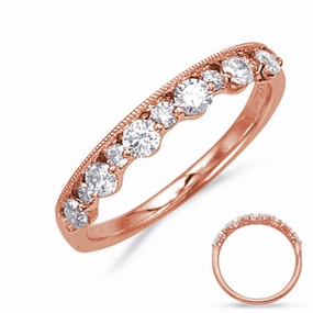 0.53 ctw. ROSE GOLD DIAMOND RING D4850RG