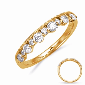 0.53 ctw. YELLOW GOLD DIAMOND RING D4850YG