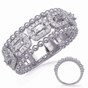 0.54 ctw. WHITE GOLD DIAMOND RING D4821WG