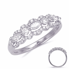 0.56 ctw. WHITE GOLD DIAMOND RING D4853WG