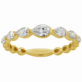0.56 ctw. YELLOW GOLD DIAMOND RING D4935YG