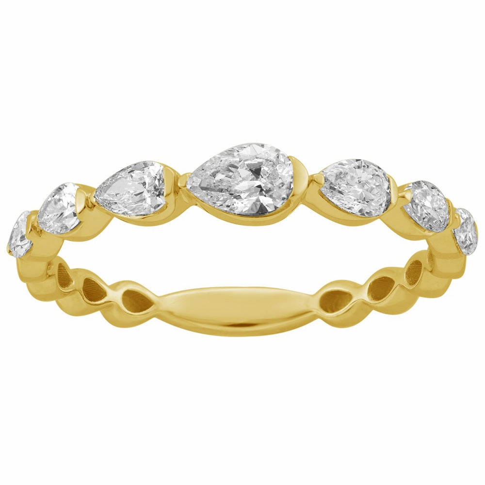 0.56 ctw. YELLOW GOLD DIAMOND RING D4935YG
