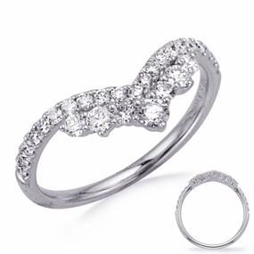 0.59 ctw. PLATINUM DIAMOND RING D4781-PL