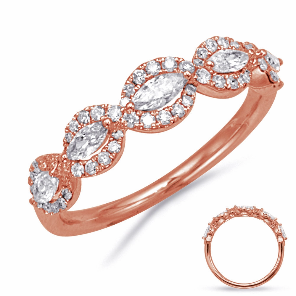 0.60 ctw. ROSE GOLD DIAMOND RING D4852RG