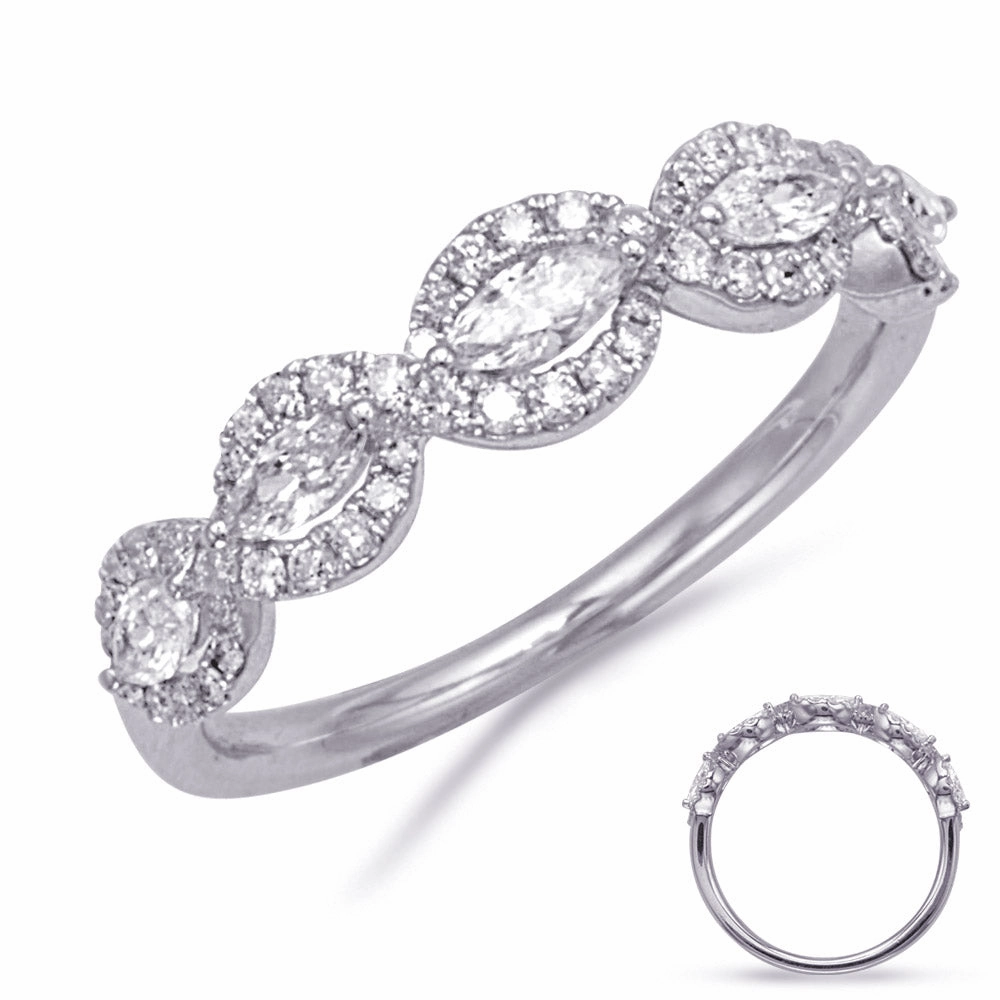 0.60 ctw. WHITE GOLD DIAMOND RING D4852WG