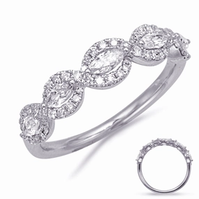 0.60 ctw. WHITE GOLD DIAMOND RING D4852WG