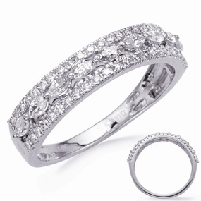 0.62 ctw. WHITE GOLD DIAMOND BAND D4881WG