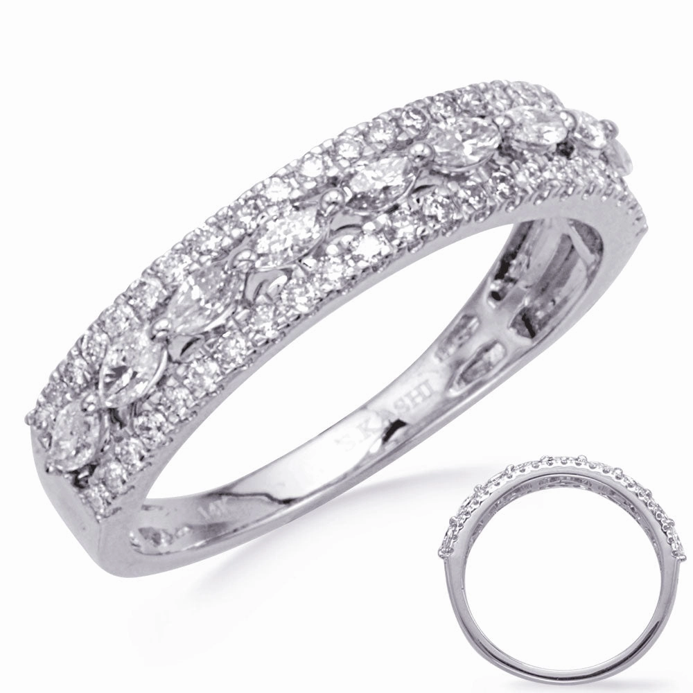 0.62 ctw. WHITE GOLD DIAMOND BAND D4881WG