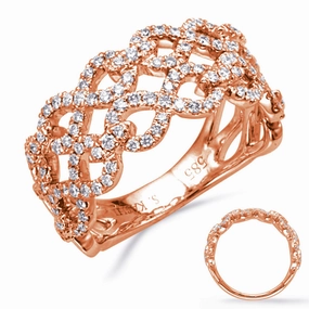 0.67 ctw. ROSE GOLD DIAMOND RING D4865RG