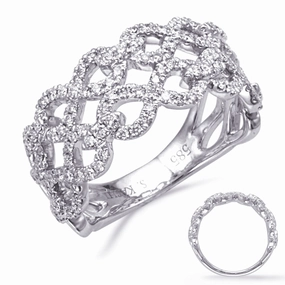 0.67 ctw. WHITE GOLD DIAMOND RING D4865WG