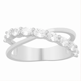 0.78 ctw. WHITE GOLD DIAMOND RING D4967WG