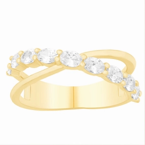 0.78 ctw. YELLOW GOLD DIAMOND RING D4967YG