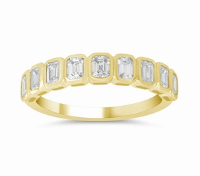 0.80 ctw. YELLOW GOLD DIAMOND RING D4971YG