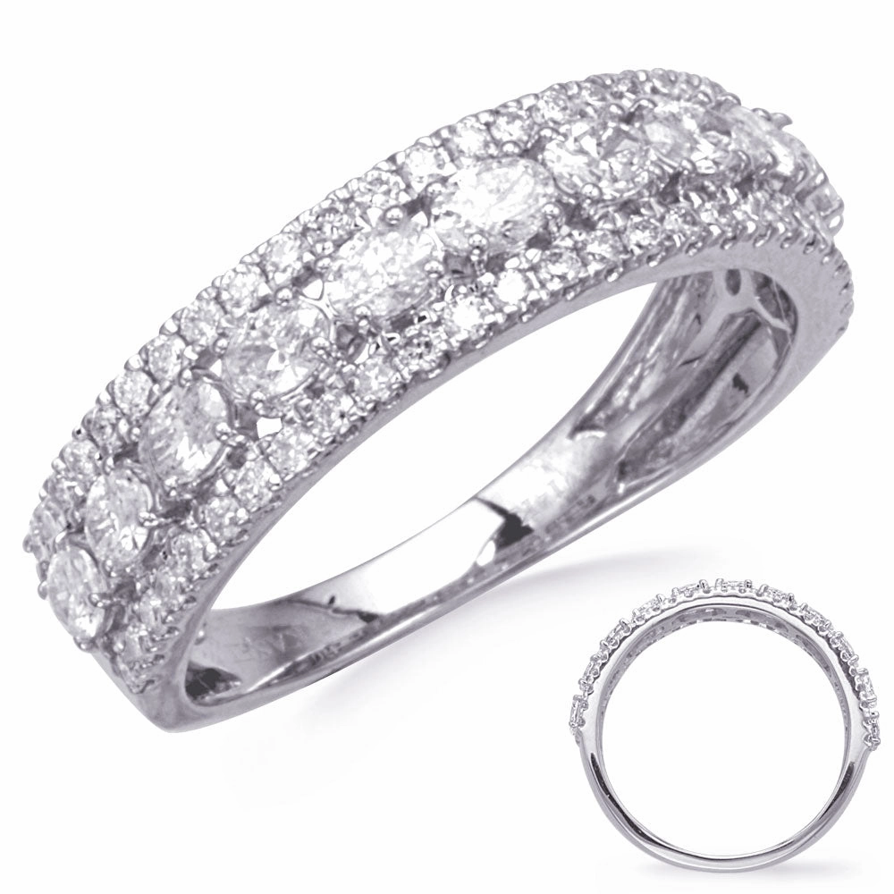 0.92 ctw. WHITE GOLD DIAMOND BAND D4880WG