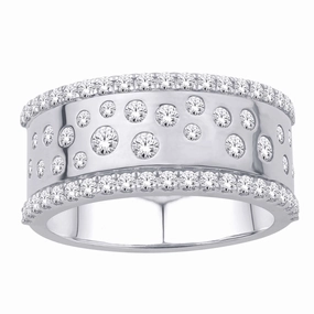 0.92 ctw. WHITE GOLD DIAMOND RING D5821WG
