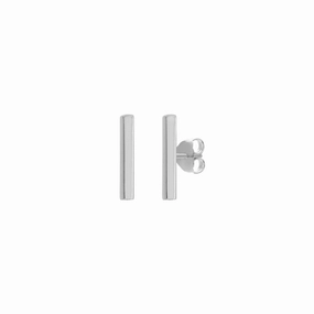 14k Gold Bar Post Earrings