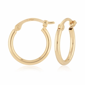 14k Gold Hoop Earrings