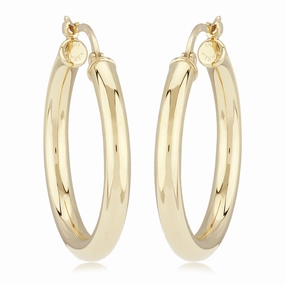14k Gold Hoop Earrings