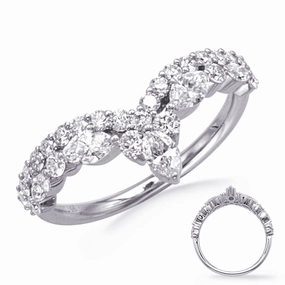 1.00 ctw. WHITE GOLD DIAMOND RING D4884WG