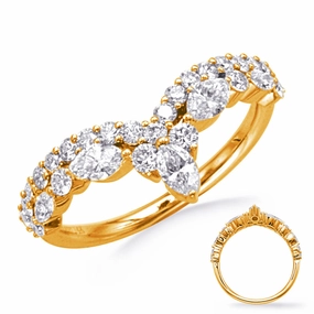 1.00 ctw. YELLOW GOLD DIAMOND RING D4884YG
