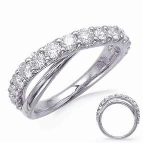 1.04 ctw. WHITE GOLD DIAMOND RING D4897WG