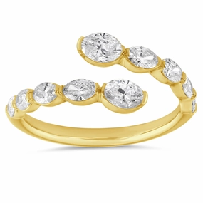 1.04 ctw. YELLOW GOLD DIAMOND RING D4949YG