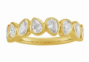 1.08 ctw. YELLOW GOLD DIAMOND RING D4998YG
