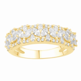 1.10 ctw. YELLOW GOLD DIAMOND RING D4964YG