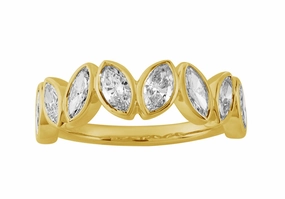 1.10 ctw. YELLOW GOLD DIAMOND RING D4994YG