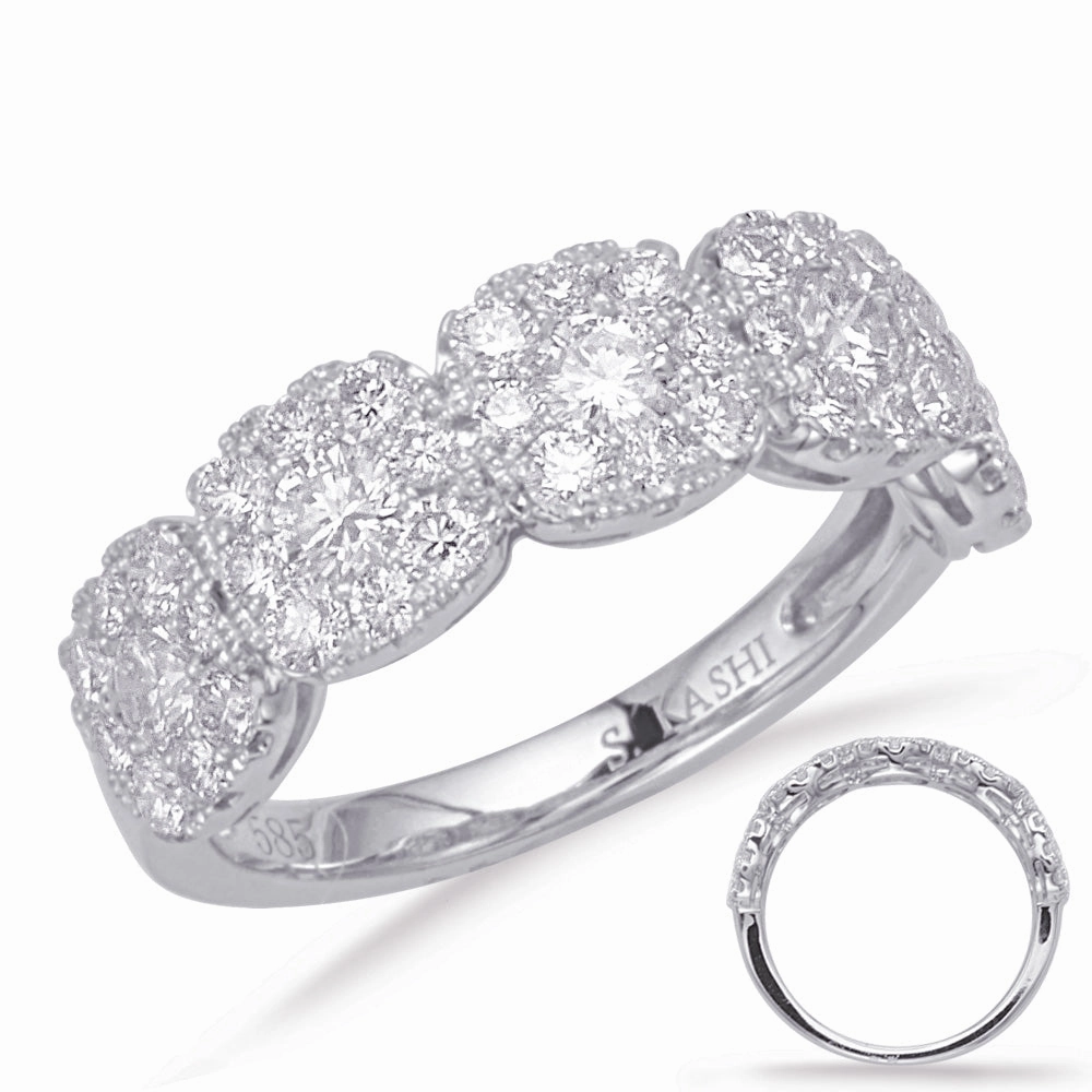 1.40 ctw. PLATINUM DIAMOND FASHION BAND D4635-PL