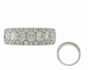 1.87 ctw. WHITE GOLD DIAMOND RING D8032WG