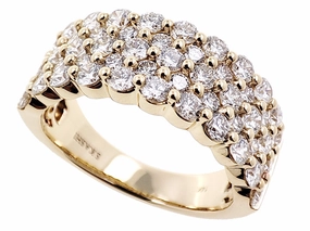 2.25 ctw. YELLOW GOLD DIAMOND RING D4428YG