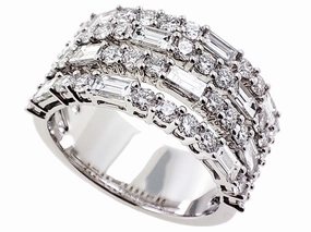 2.45 ctw. WHITE GOLD DIAMOND RING D4973WG