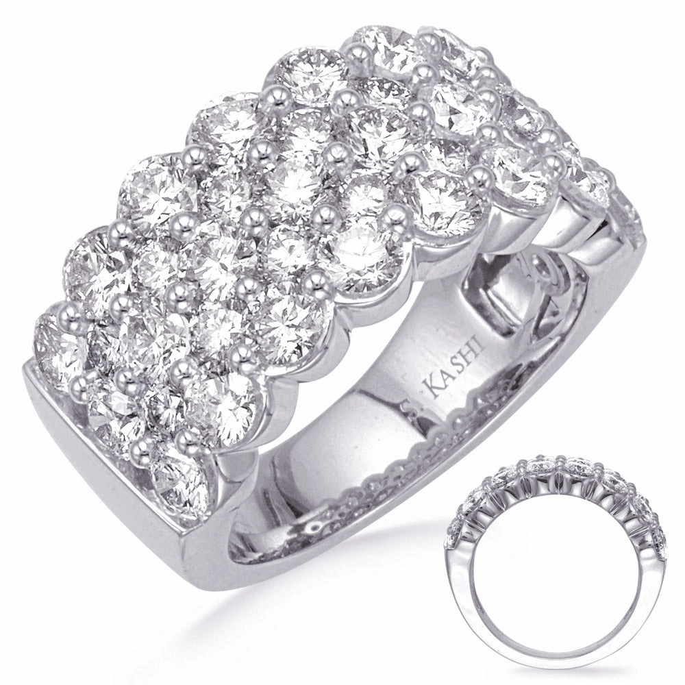 4.21 ctw. PLATINUM DIAMOND RING D4765-PL