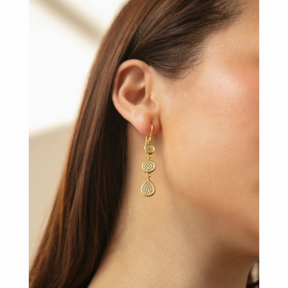 Anna Beck Classic Triple Drop Earrings