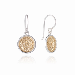 Anna Beck Dotted Dish Drop Earrings