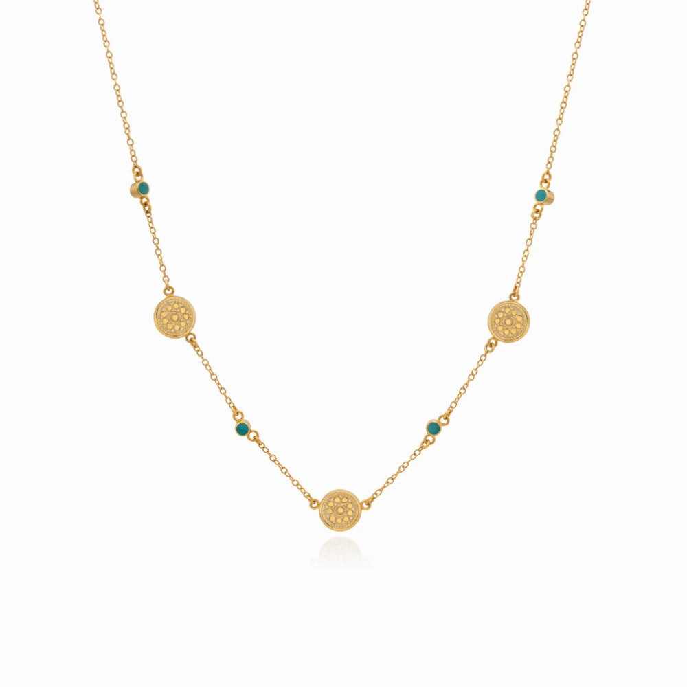 Anna Beck La Flor Station Necklace