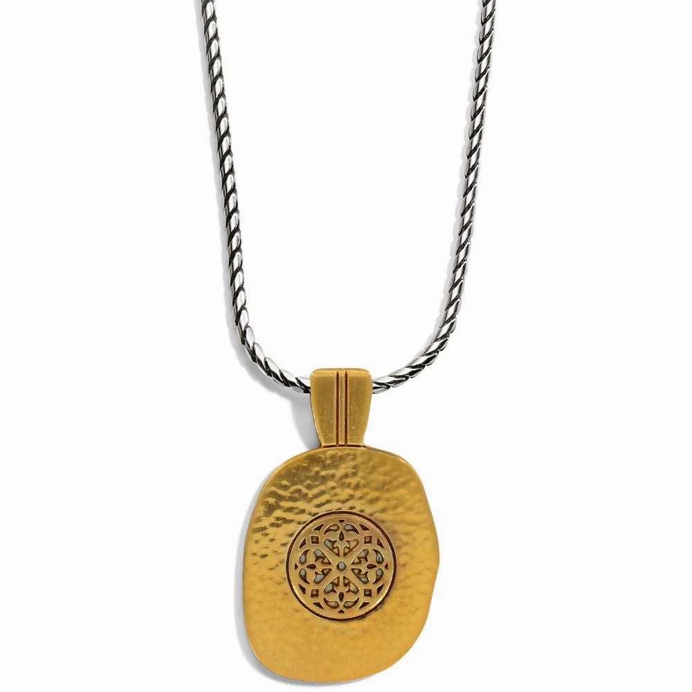 Brighton Ferrara Artisan Two Tone Pendant Necklace