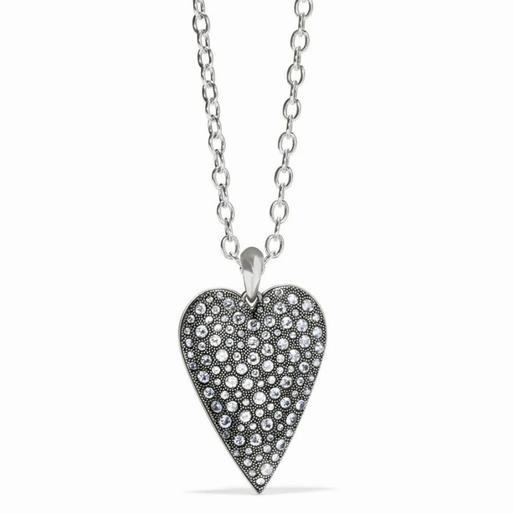 Brighton Glisten Heart Convertible Necklace