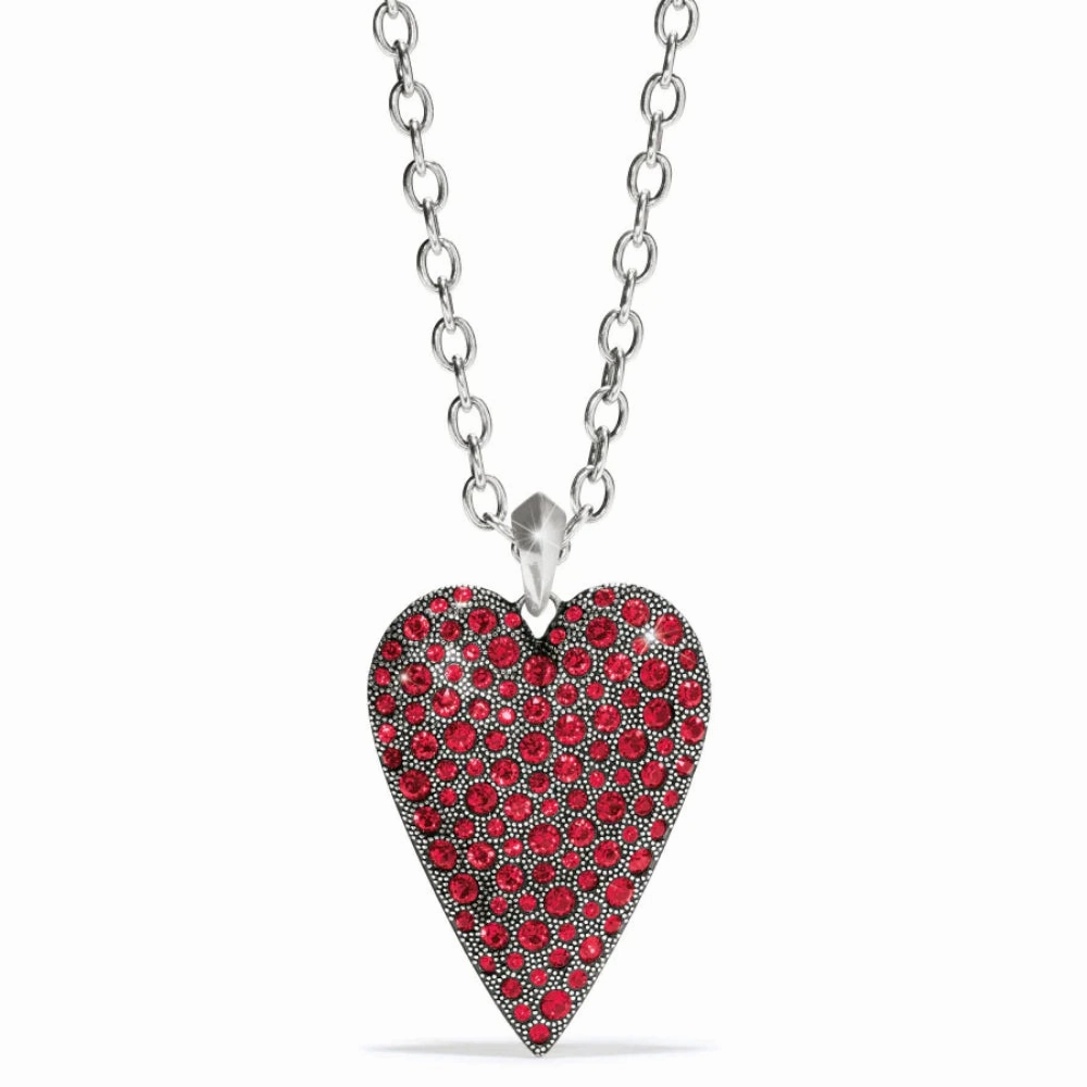 Brighton Glisten Heart Convertible Necklace