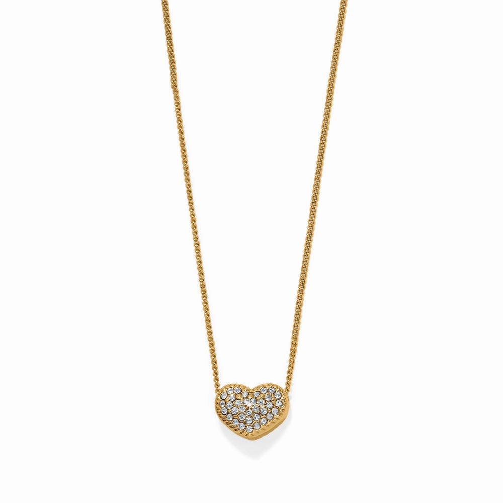Brighton Illumina Celeste Heart Petite Necklace