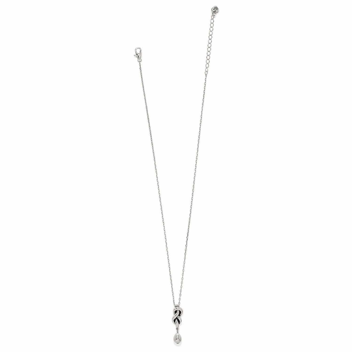 Brighton Interlok Single Knot Drop Necklace