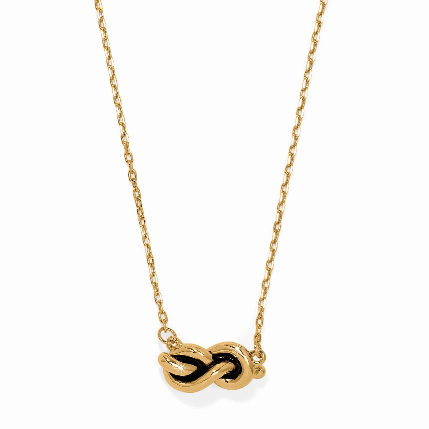 Brighton Interlok Single Knot Petite Necklace