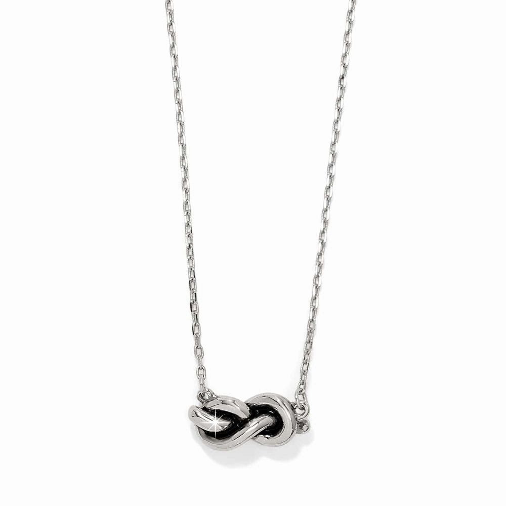 Brighton Interlok Single Knot Petite Necklace
