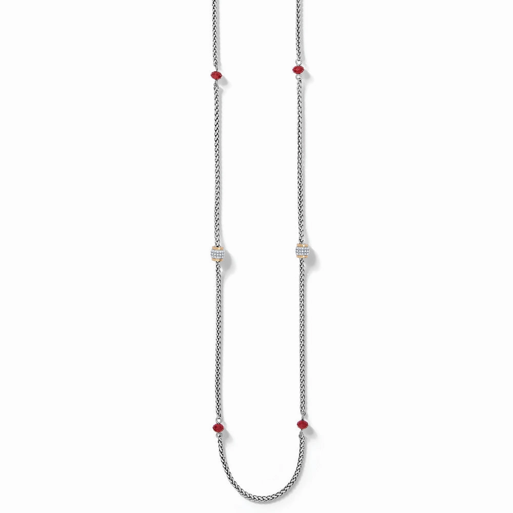 Brighton Meridian Two Tone Long Necklace with Beads