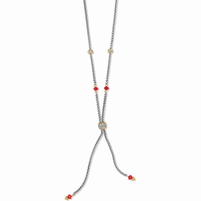 Brighton Meridian Two Tone Petite Y Necklace