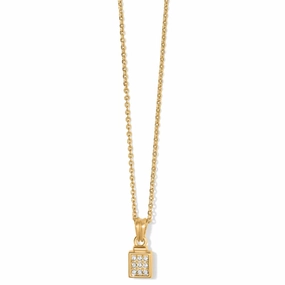 Brighton Meridian Zenith Mini Necklace- Gold